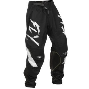 Παιδικό παντελόνι motocross FLY Racing Kinetic Stoke μαύρο και άσπρο