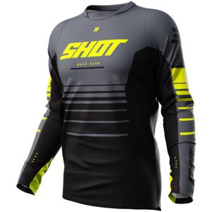 Motocross φανέλα Shot Devo Peak fluo κίτρινο προσφορά