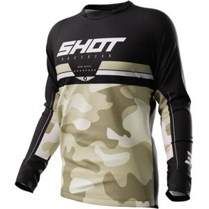 Motocross φανέλα Shot Devo Battle άμμος προσφορά