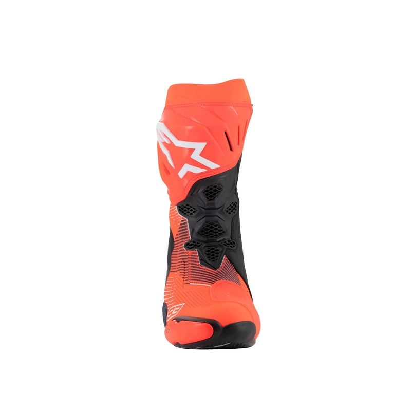 Alpinestars Supertech R Vented limited edition MM93 Marc Marquez fluo red-blue-black μπότες μοτοσικλέτας