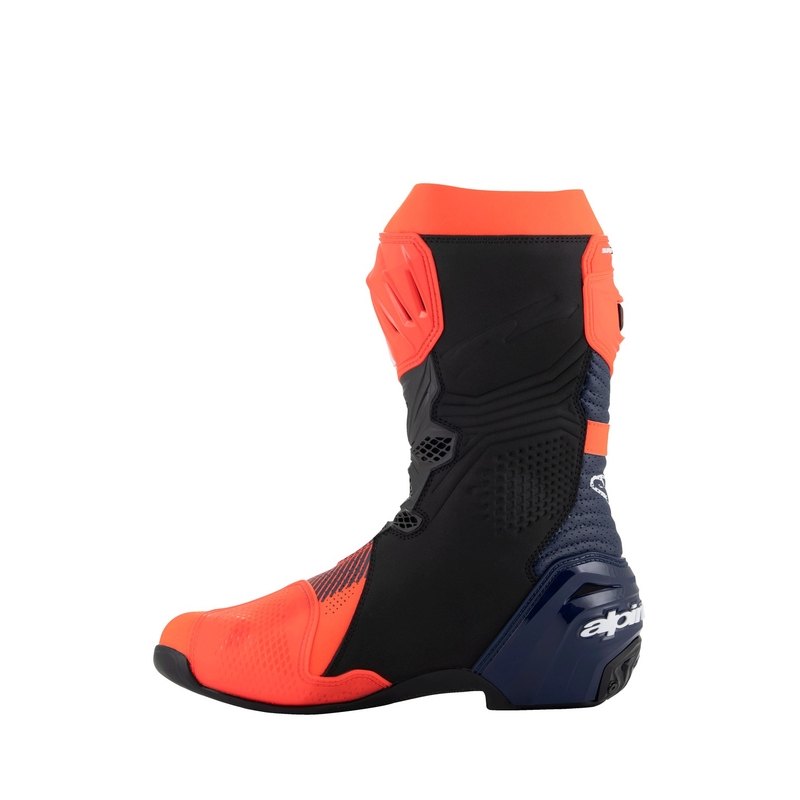 Alpinestars Supertech R Vented limited edition MM93 Marc Marquez fluo red-blue-black μπότες μοτοσικλέτας
