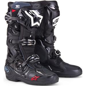 Alpinestars Tech 10 Enduro Μαύρες μπότες μοτοσικλέτας