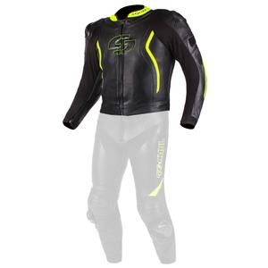 Pánská bunda Tschul 535 černo-fluo žlutá výprodej