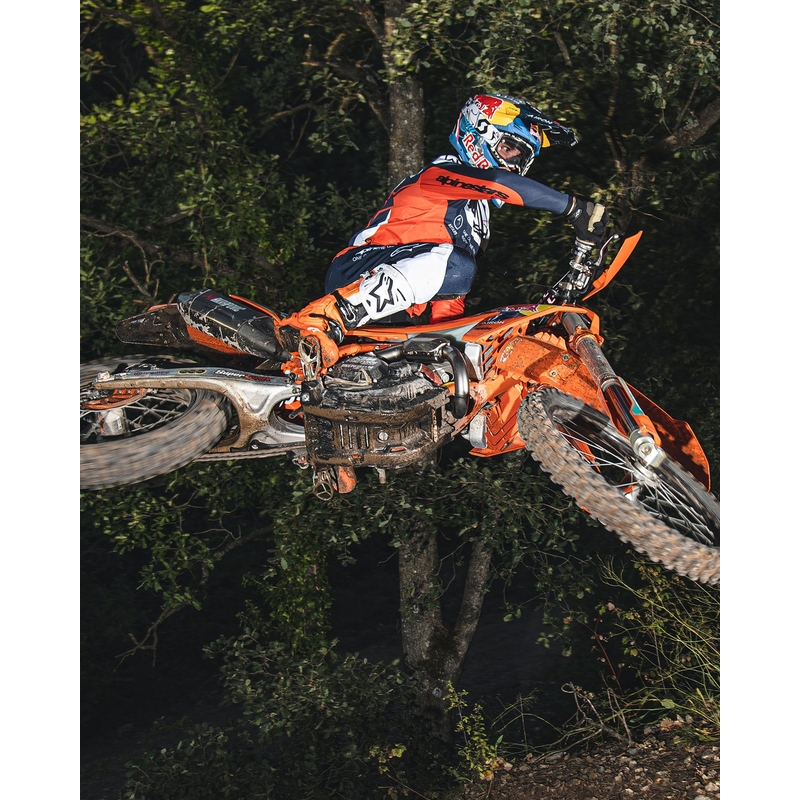 Alpinestars Tech 10 Enduro fluo πορτοκαλί-μαύρο-λευκό μπότες μοτοσικλέτας