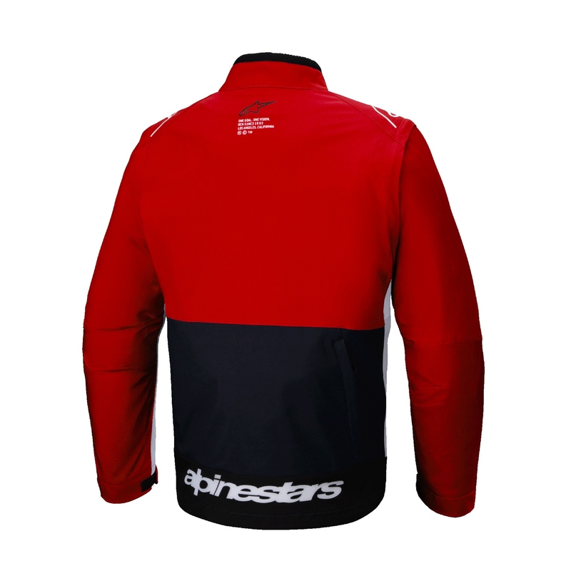 Alpinestars Lite Dura Softshell Jacket μαύρο-κόκκινο-λευκό