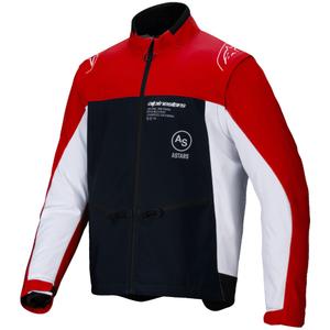 Alpinestars Lite Dura Softshell Jacket μαύρο-κόκκινο-λευκό