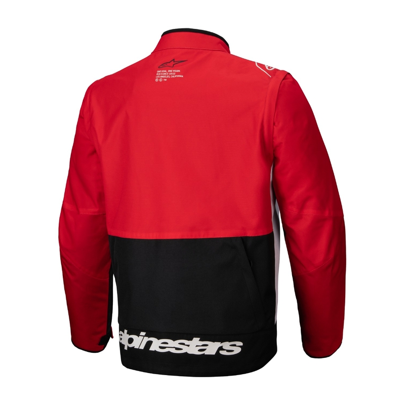 Alpinestars PRO-Dura μαύρο-κόκκινο-λευκό μπουφάν