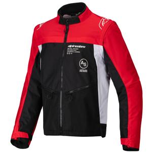 Alpinestars PRO-Dura μαύρο-κόκκινο-λευκό μπουφάν