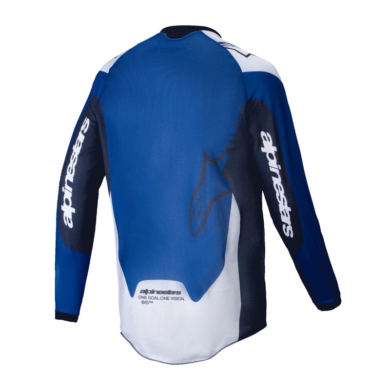 Alpinestars PRO-Dura φανέλα motocross μπλε και λευκό
