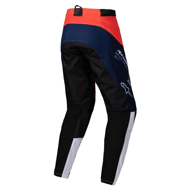 Alpinestars PRO-Dura Motocross παντελόνι μπλε-πορτοκαλί-λευκό