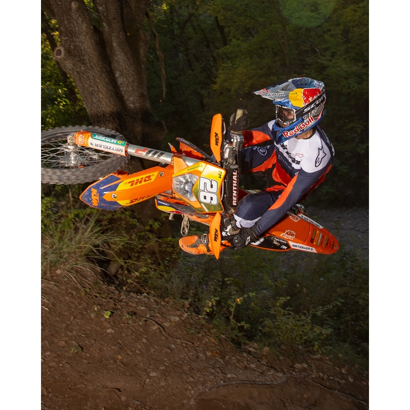 Alpinestars PRO-Dura Motocross παντελόνι μπλε-πορτοκαλί-λευκό