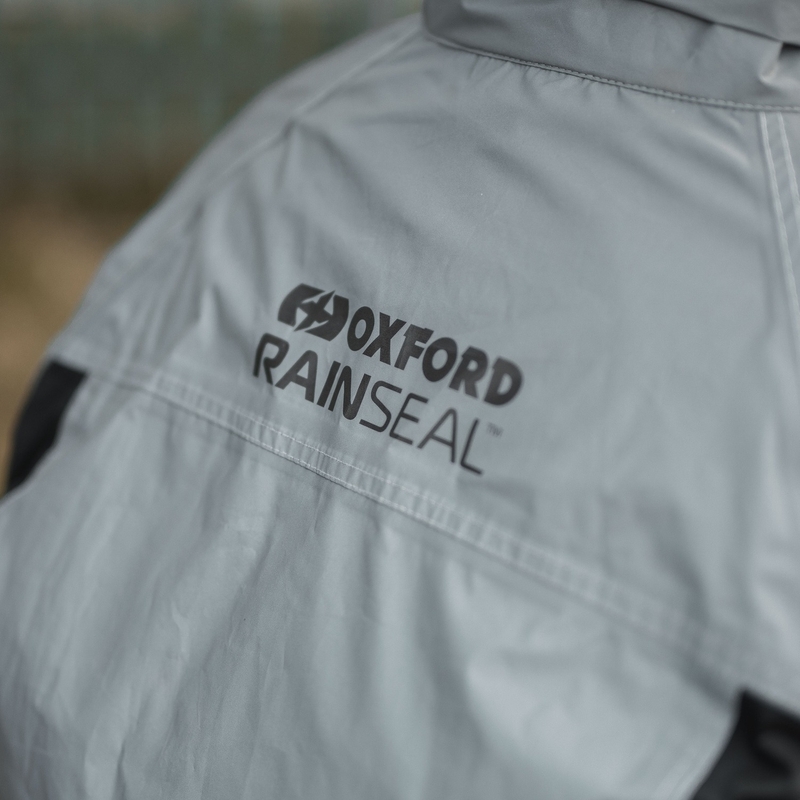 Oxford Rain Seal αντανακλαστικό γκρι αδιάβροχο μπουφάν