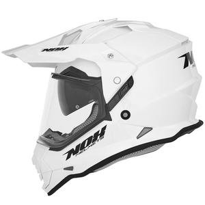 Enduro κράνος NOX N312 λευκό μαργαριτάρι