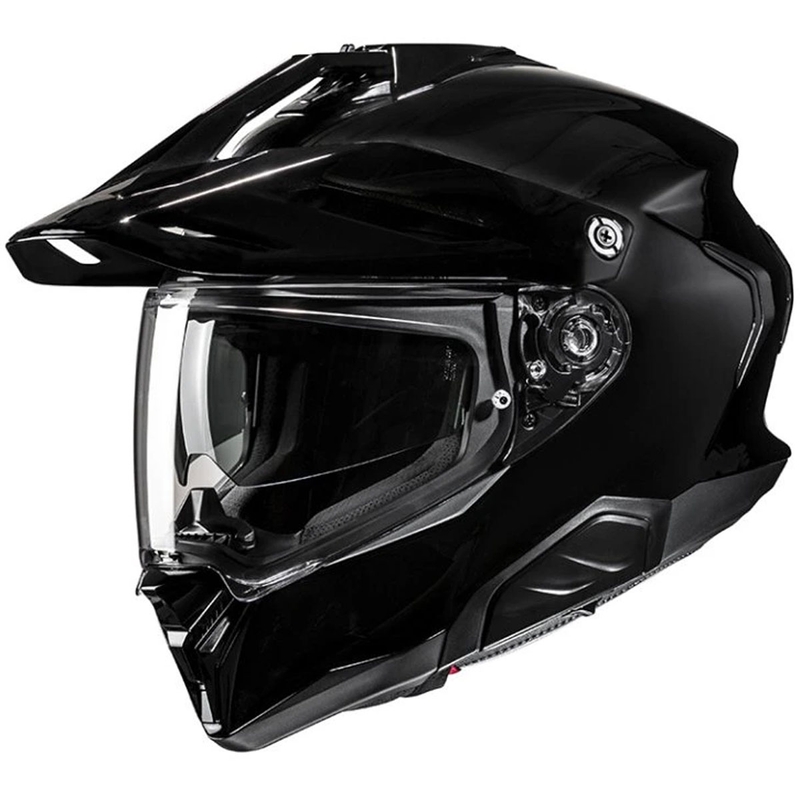 Κράνος μοτοσικλέτας Enduro HJC RPHA 60 Στερεό μαύρο γυαλιστερό