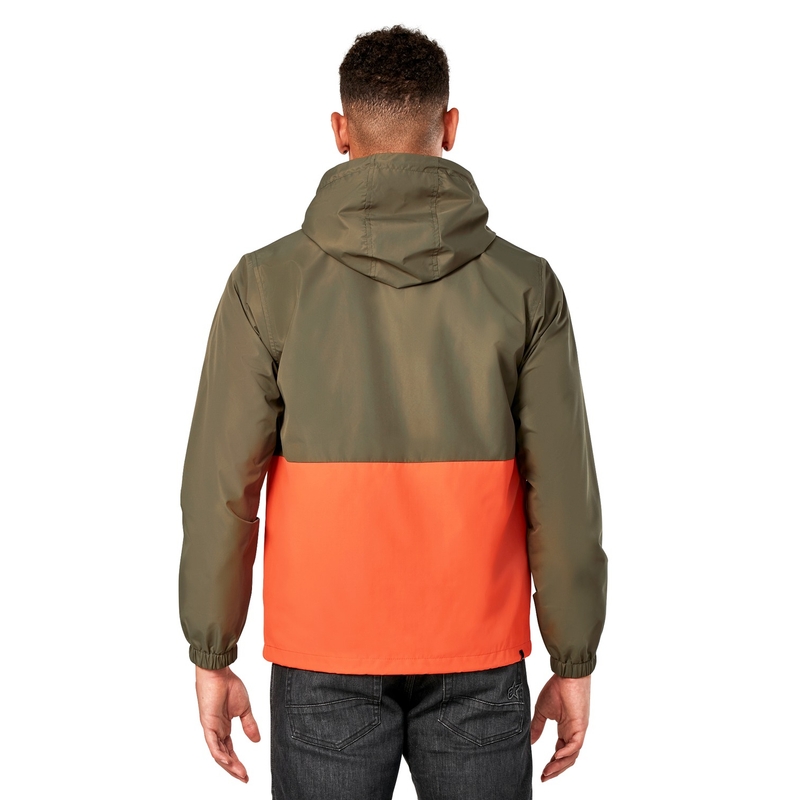 Alpinestars Speeded Αντιανεμικό μπουφάν πράσινο-πορτοκαλί