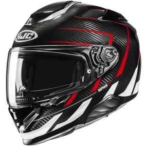 Ολοκληρωμένο κράνος μοτοσικλέτας HJC RPHA 71 CARBON Cano MC1 μαύρο-κόκκινο-λευκό