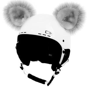 Crazy Ears κράνος αυτιά γάτα γκρι