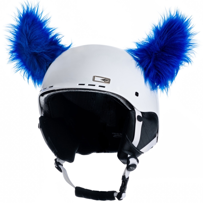 Crazy Ears κράνος αυτιά αυτιά κέρατα μπλε