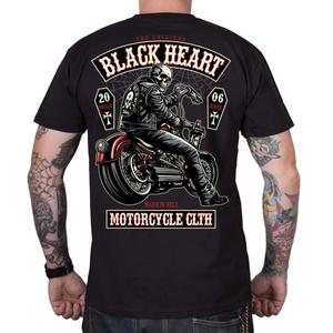 T-shirt Black Heart Coffin μαύρο