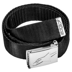 Alpinestars Ageless Web Belt μαύρο με αγκράφα χρωμίου