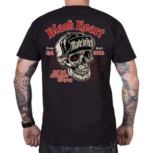 T-shirt Black Heart Gravity μαύρο
