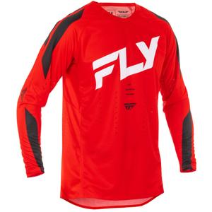 Motocross φανέλα FLY Racing Evolution κόκκινο-λευκό-μαύρο