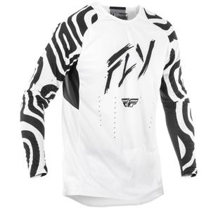 Motocross φανέλα FLY Racing Evolution λευκό-μαύρο