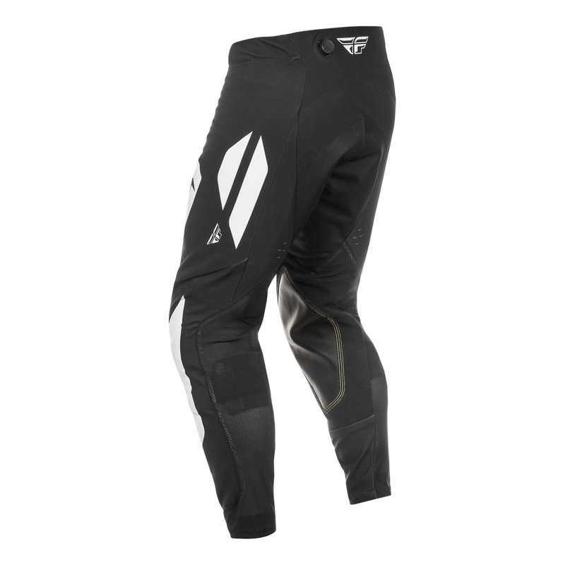 FLY Racing Evolution Motocross Παντελόνι μαύρο-λευκό-μωβ