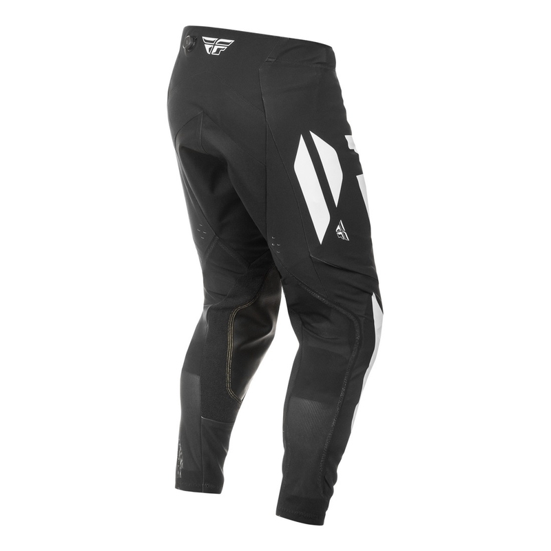 FLY Racing Evolution Motocross Παντελόνι μαύρο-λευκό-μωβ
