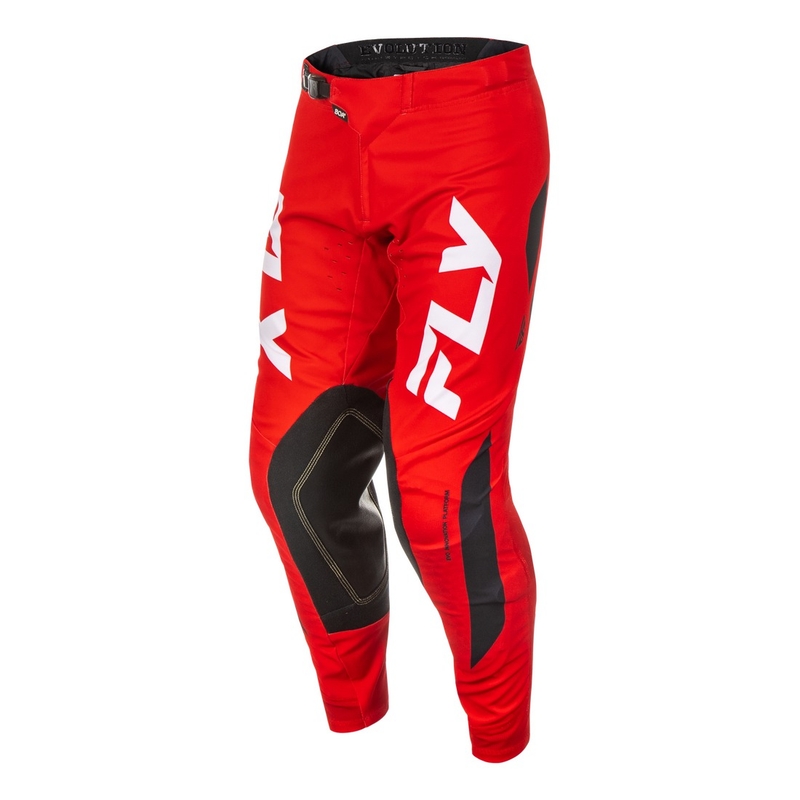 Παντελόνι Motocross FLY Racing Evolution κόκκινο-λευκό-μαύρο