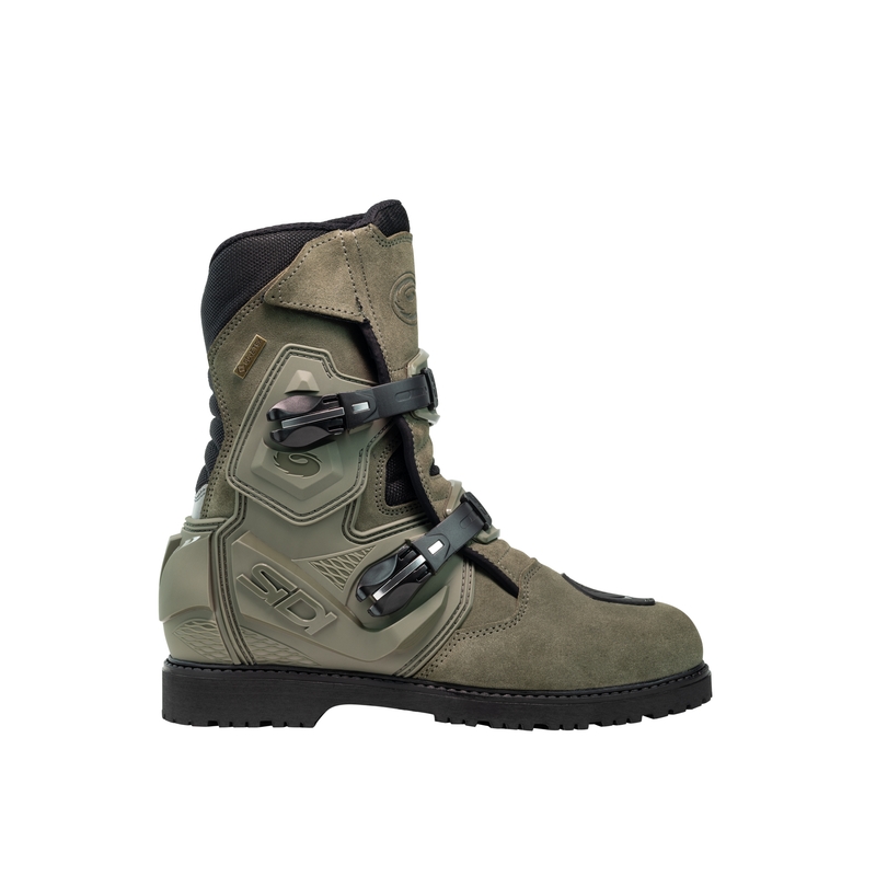SiDi Adventure Gore-Tex 2 Mid χακί μπότες μοτοσικλέτας