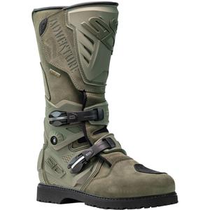 SiDi Adventure Gore-Tex 2 Στρατιωτικές μπότες μοτοσικλέτας χακί