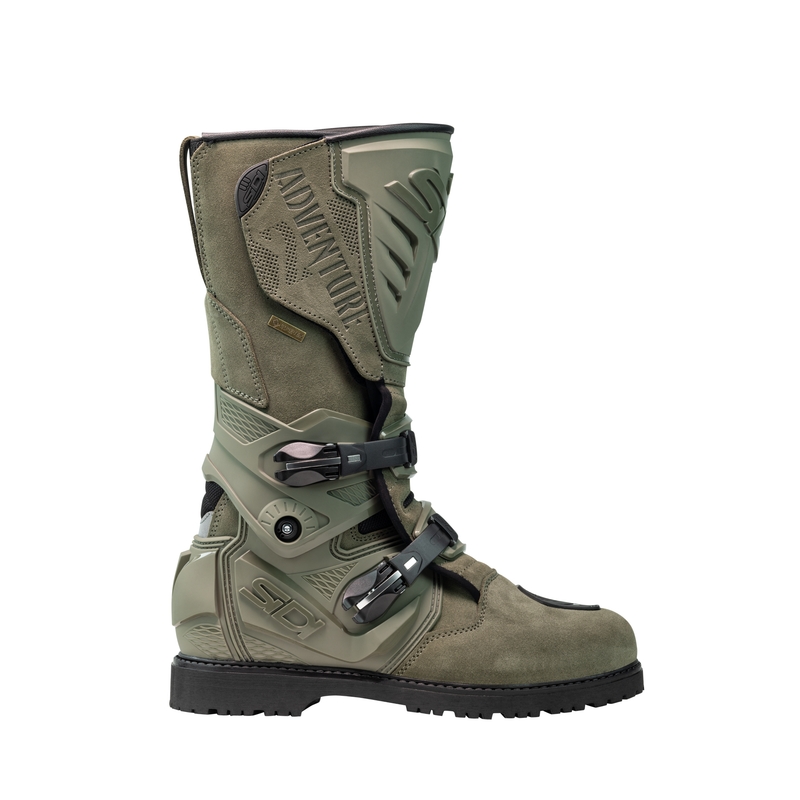 SiDi Adventure Gore-Tex 2 Στρατιωτικές μπότες μοτοσικλέτας χακί