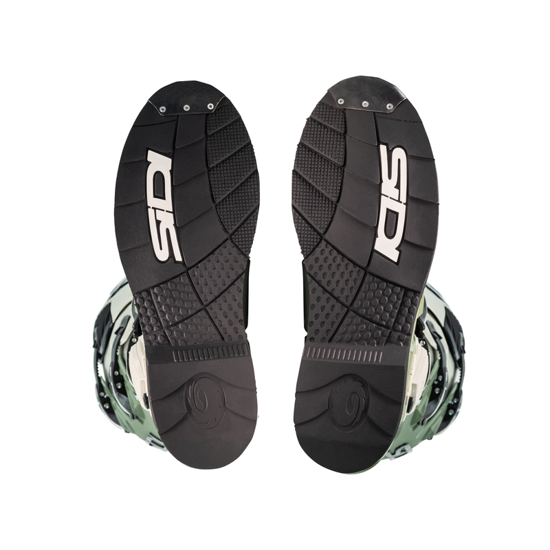 SiDi Crossfire 3 μπότες μοτοσικλέτας πράσινο-μπεζ