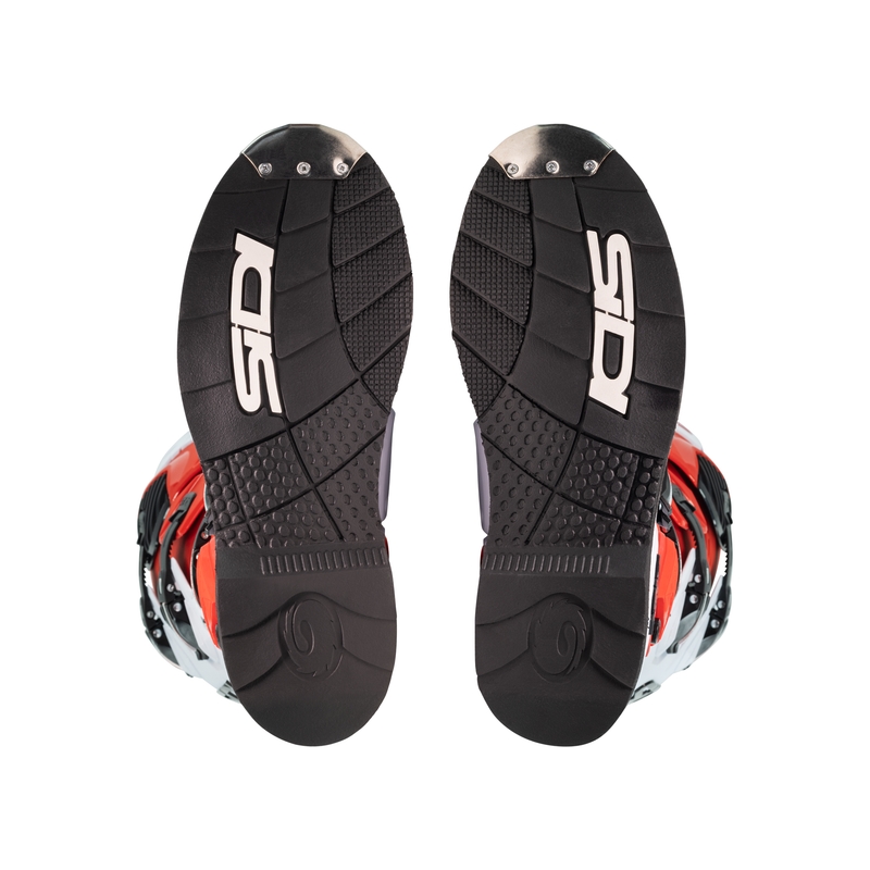 SiDi Crossfire 3 μπότες μοτοσικλέτας κόκκινες και λευκές