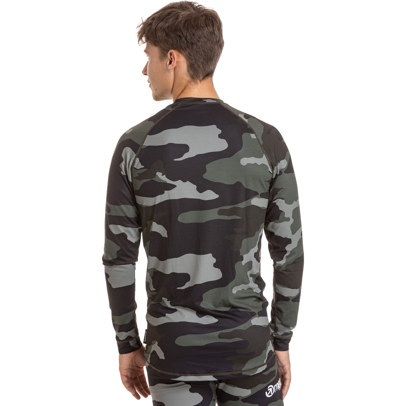 Ανδρικό θερμικό t-shirt Meatfly Avery camo
