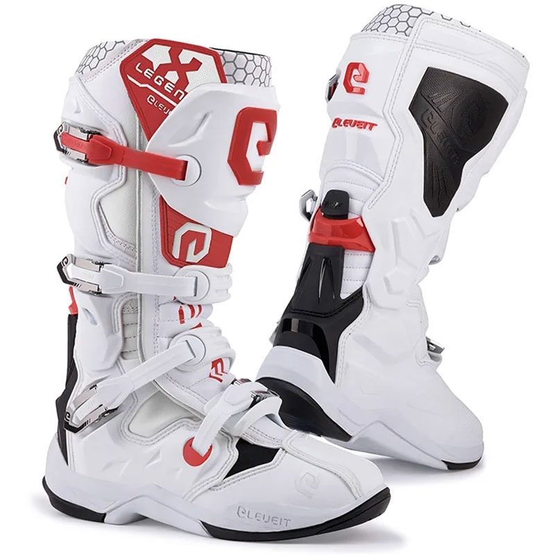 Eleveit X-Legend EVO μπότες motocross λευκό