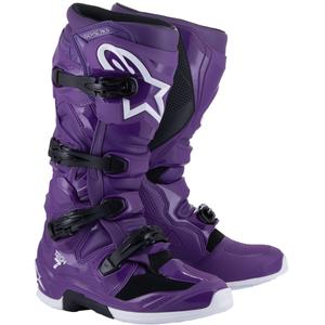Alpinestars TECH 7 μπότες motocross μοβ