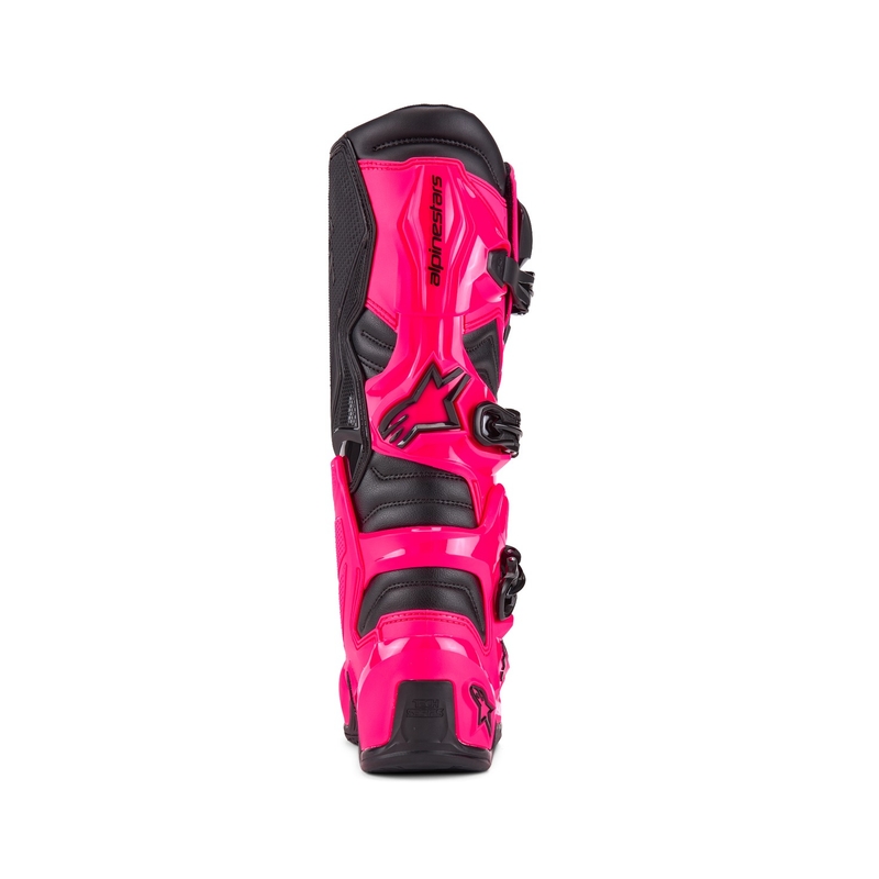 Alpinestars TECH 7 μπότες motocross ροζ και μαύρες
