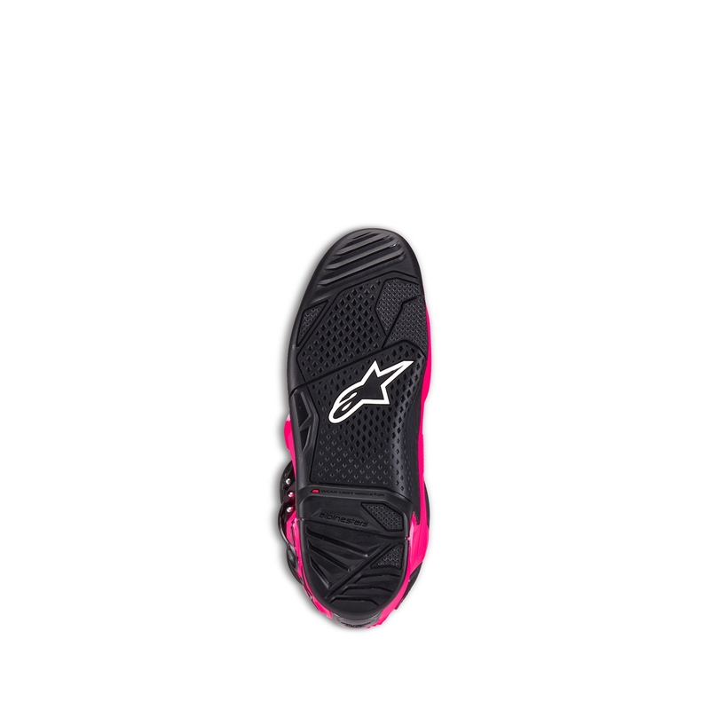Alpinestars TECH 7 μπότες motocross ροζ και μαύρες