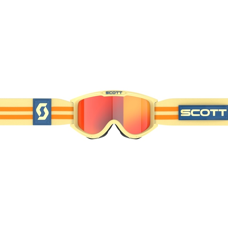 Γυαλιά motocross SCOTT 89X Era μπεζ με πορτοκαλί plexi