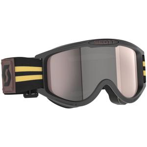 Γυαλιά Motocross SCOTT 89X Era μαύρο και μπεζ με ασημί plexi