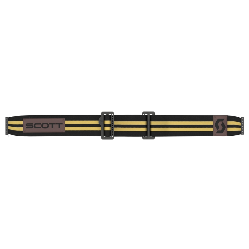 Γυαλιά Motocross SCOTT 89X Era μαύρο και μπεζ με ασημί plexi