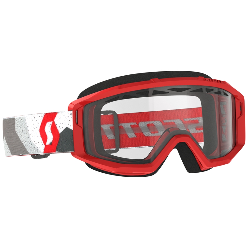 Γυαλιά Motocross SCOTT Primal Enduro camo κόκκινο με διαφανές plexi προσφορά