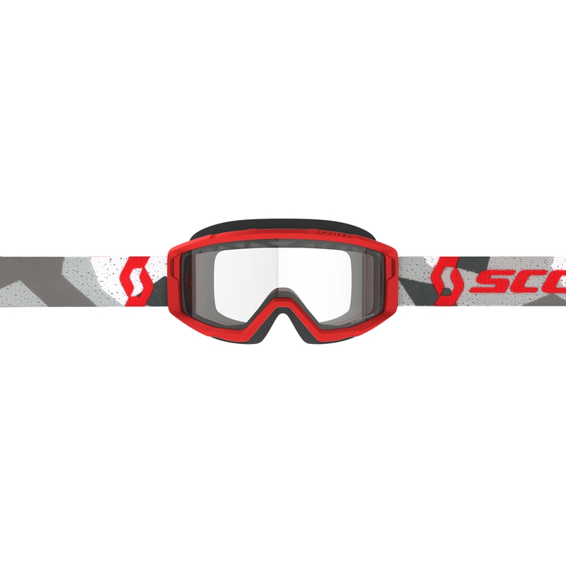 Γυαλιά Motocross SCOTT Primal Enduro camo κόκκινο με διαφανές plexi προσφορά