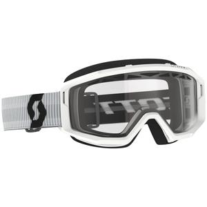 SCOTT Primal Enduro γυαλιά motocross λευκά με διαφανή plexi