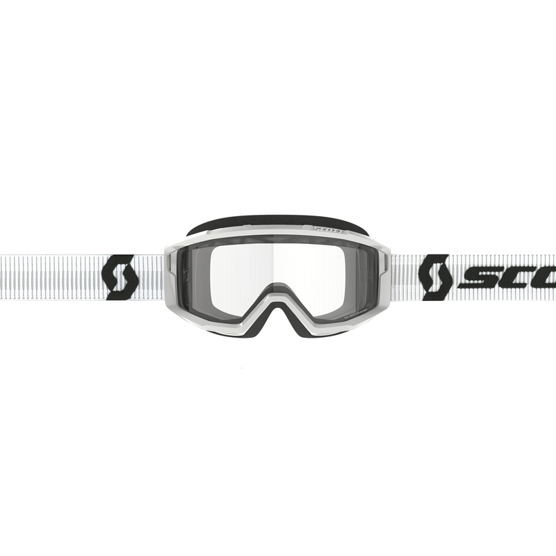 SCOTT Primal Enduro γυαλιά motocross λευκά με διαφανή plexi