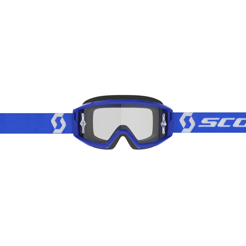 Γυαλιά motocross SCOTT Primal Clear μπλε με διαφανές plexi