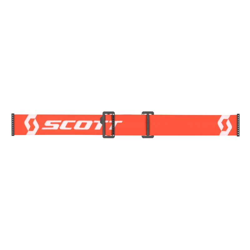 Γυαλιά Motocross SCOTT Primal CH πορτοκαλί και λευκό με χρώμιο πορτοκαλί plexi
