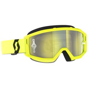 Γυαλιά motocross SCOTT Primal CH κίτρινο-μαύρο με κίτρινο χρώμιο plexi